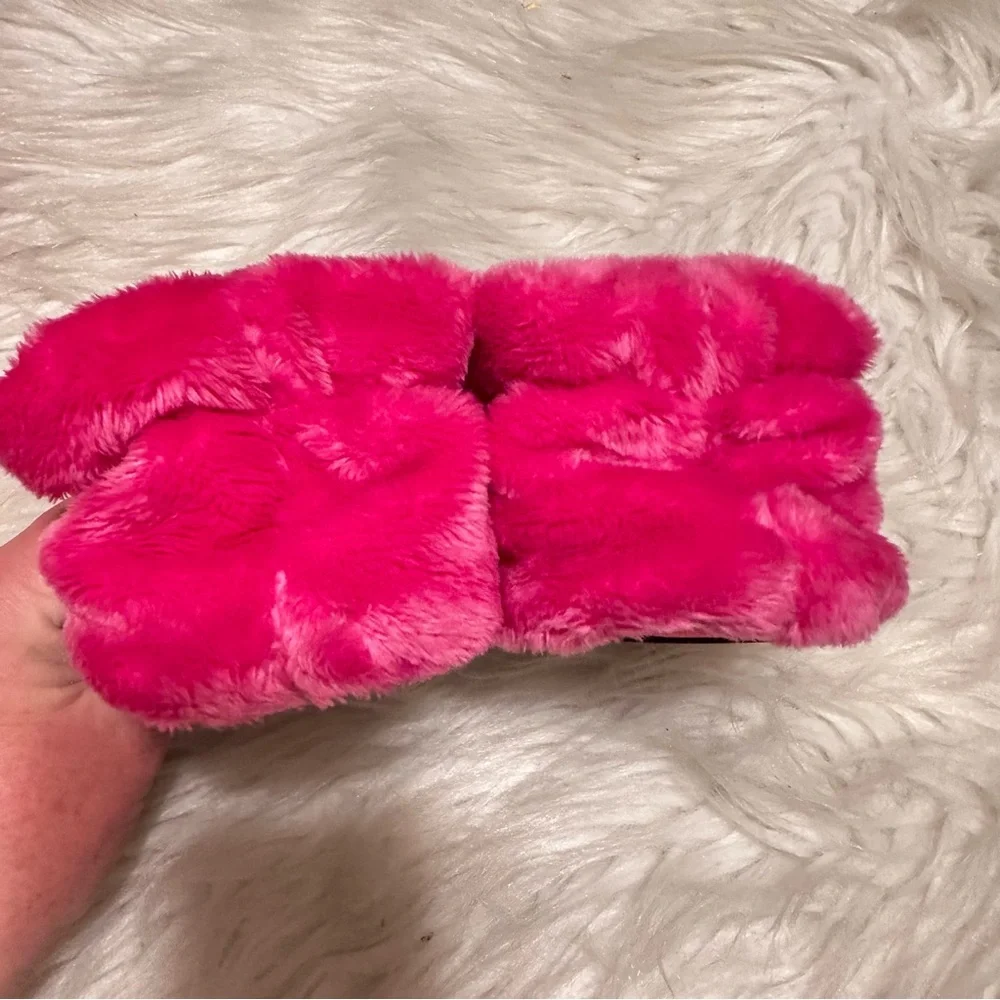 Pink Sally Baby Booties